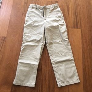 Chino pants, like new, soft, boys size 14.